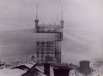 This Is What Telephone Towers Looked Like 100 Years Ago. What In The World?