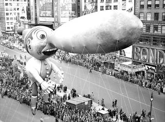 The Macy’s Thanksgiving Day Parade Used To Be A Pretty Creepy Spectacle.