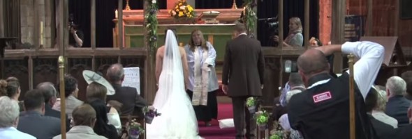 When A Normal Wedding Takes An Insane Turn, You Get This. Watch Out At 40 Seconds In!