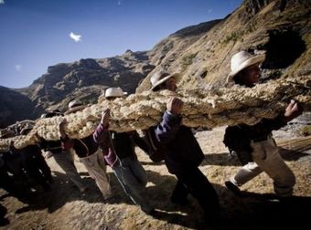 A Village Worked Together To Build A Suspension Bridge. By Hand.