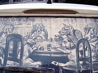Got Dirt? This Artist Takes Dirty Cars And Turns Them Into Masterpieces.