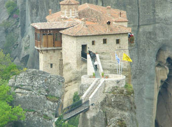 These Ancient Monasteries In Greece Are Beautiful, But Are Tough To Visit.