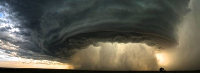 These Cloud Formations Are Incredible And Majestic…And Kind of Ominous.