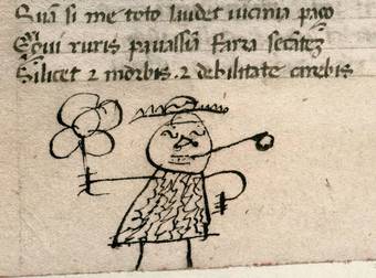 Historian Catalogues Ancient Doodles, Proves Students Have Been Bored for Hundreds of Years.