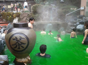 This Spa In Japan Lets You Soak Away Your Woes In Wine And Sake Baths.