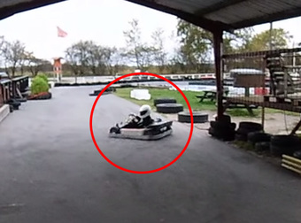 Raddest Kid On Earth Pulls Off Jaw-Dropping Go-Kart Move.