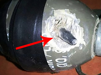 A Bullet Hit This Soldier’s Grenade… And That’s A Good Thing.