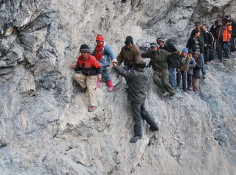 What These Kids Have To Do In Order To Get To School Is Unbelievable.