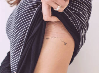 An Artist Tattoos Her Family and Friends in a Simple, But Beautiful, Way.