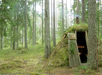 This Lodge In Sweden Helps You Relax By Giving You Really Hard Work.