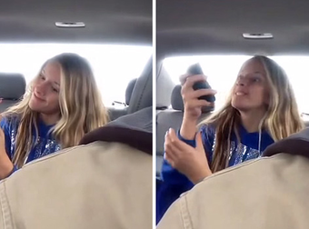A Father Secretly Films His Daughter’s Selfie Session, And It’s Hilarious.