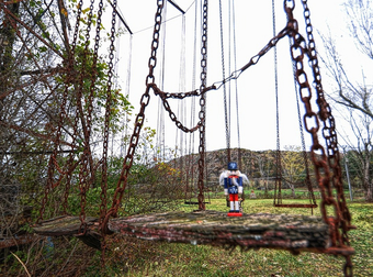 This Creepy Abandoned Theme Park May Actually Be Where The Devil Comes To Play.