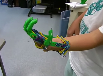 A Father Made His Son A Prosthetic Hand, Using A 3D Printer. Epic Win.