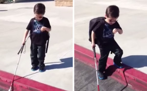 A Blind Boy Steps Off Of A Curb. Prepare Your Heart And Watch What Happens Next.