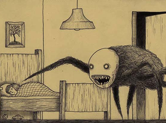 What One Artists Makes With Post-It Notes Is Kind Of Terrifying.