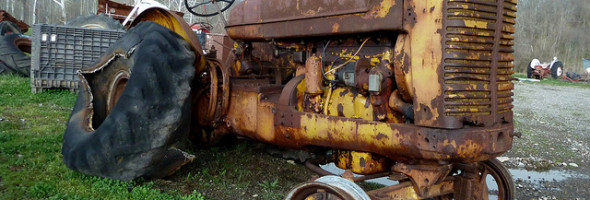 You Won’t Believe What This Guy Did With Old Farm Scrap Metal. Seriously, WOW.