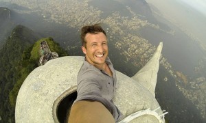Can You Tell Where This Guy Is? Because He Just Shattered The Record For Craziest Selfie Ever.