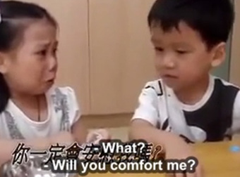 Watch What This Little Boy Does For His Classmate When She Needs Comforted. Heart Melted.