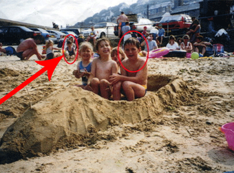 This Little Boy’s Future Wife Photo Bombed Him A Long Time Ago. And They Just Noticed.