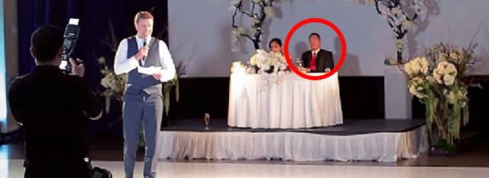 Groom Surprises His Bride With A Musical Show During The Best Man Speech.