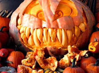 Here Are Seriously Impressive Pumpkin Carvings. They’re No Ordinary Gourds.