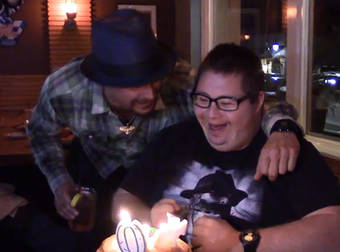 30-Year-Old Fan With Down Syndrome Surprised By Kid Rock On His Birthday.