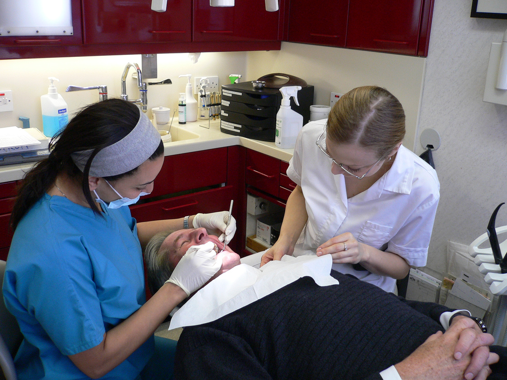 7. Getting the plaque professionally scraped from your teeth won't loosen your teeth. In fact, it's the opposite!