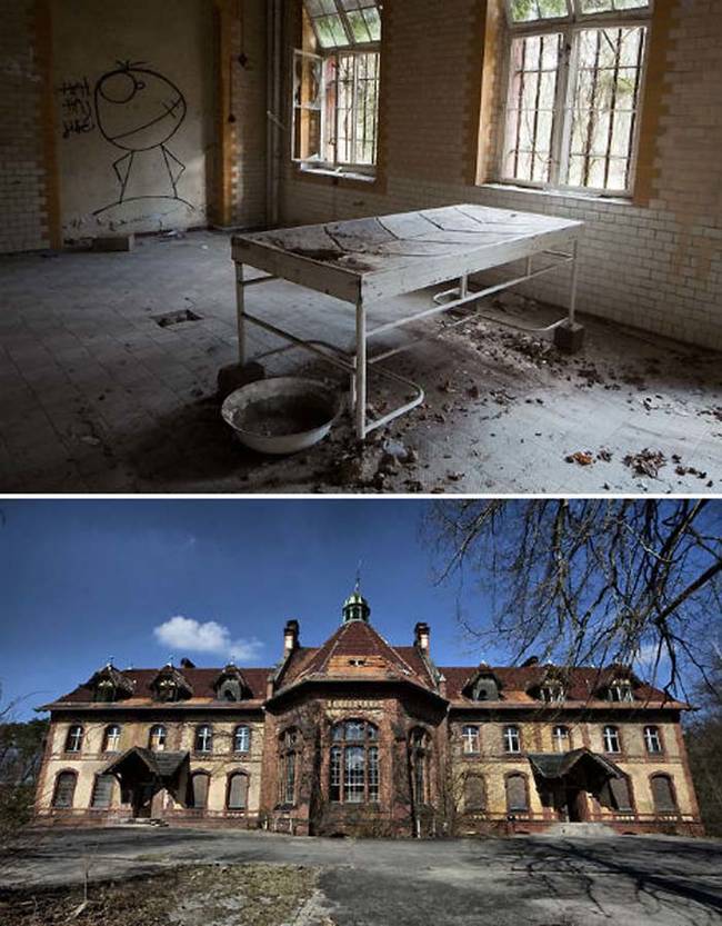 5.) Beelitz-Heilstätten Morgue, Berlin, Germany.