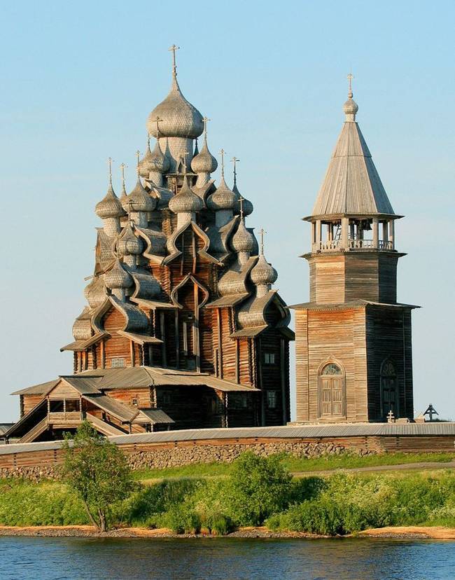 2.) Church of the Transfiguration, Russia.