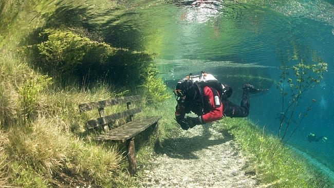 Green Lake - Tragoess, Austria