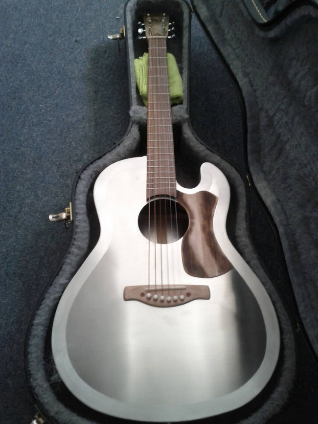 Stainless Steel Acoustic Guitar