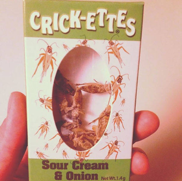 Because crick-ettes without the flavor wasn't a bad idea already.