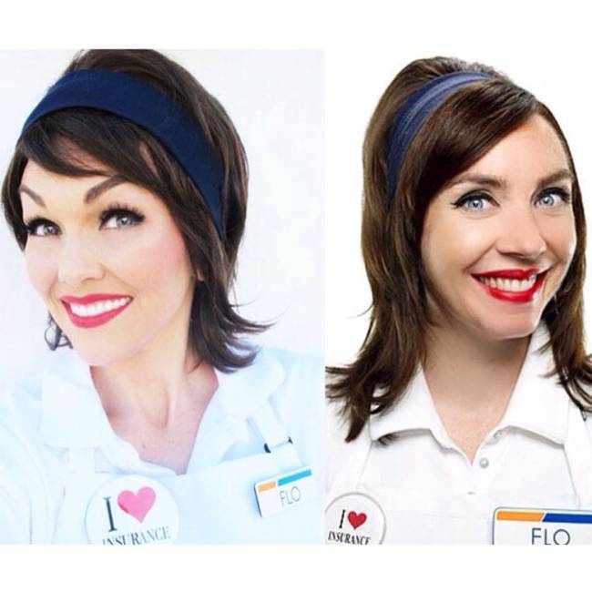 Flo from the Progressive Commercials