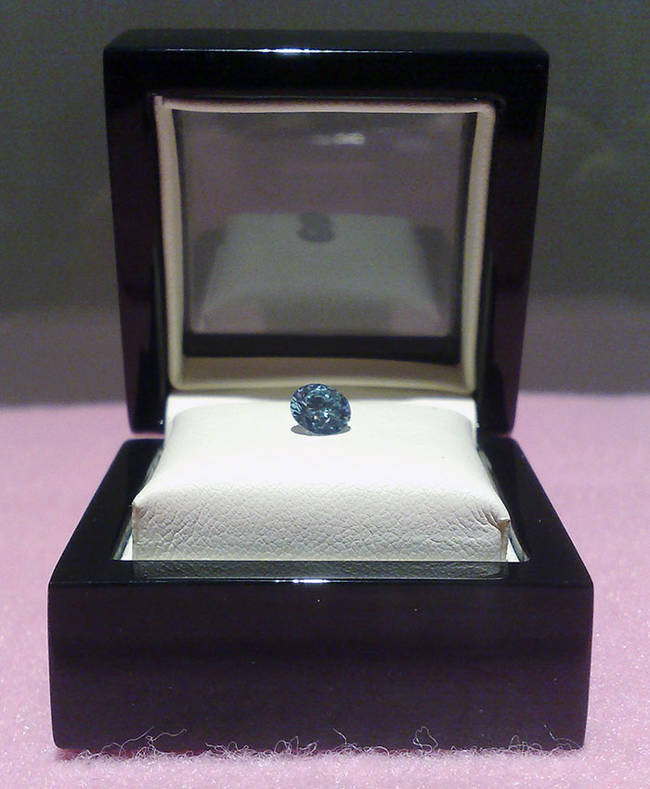 A completed diamond.