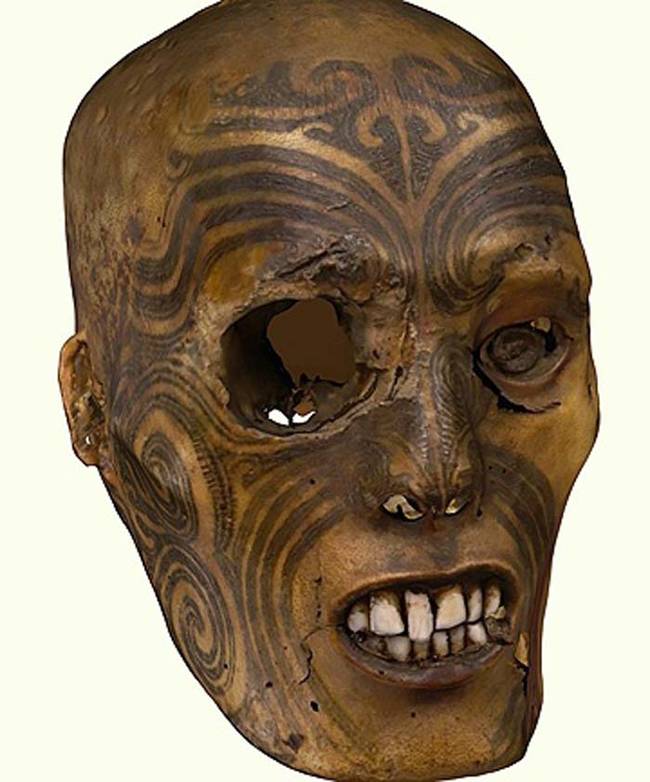 During the Musket Wars, Mokomokai heads became very valuable commercial trade items. Many tribes traded their entire collection of Mokomokai for rifles. Some tribes raided their neighbors for more Mokomokai to trade, and others started tattooing the faces of slaves and prisoners to produce more Mokomokai.