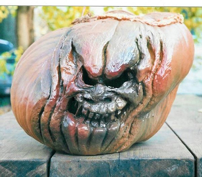 Good news: rotting pumpkins can get in the fun too.