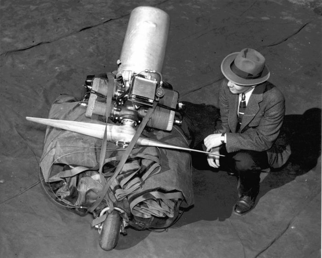 The Goodyear Inflatoplane (not inflated).