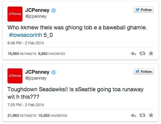 That time JCPenney inexplicably acted drunk during the Super Bowl.