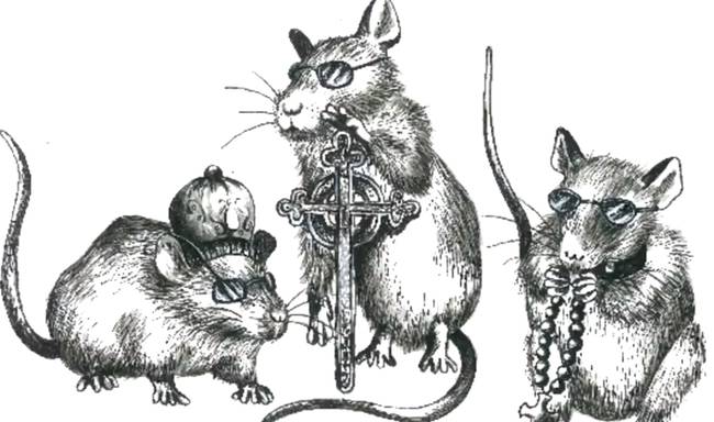 Three Blind Mice - this rhyme actually comes from the very dark time of the rule of Mary I of England, or "Bloody Mary." Bloody Mary was ruthless in her actions to prevent and expunge the practice of Protestantism in England, which she wanted to be a Catholic state. The "three blind mice" were actually three noblemen who were burned at the stake for plotting again Bloody Mary.