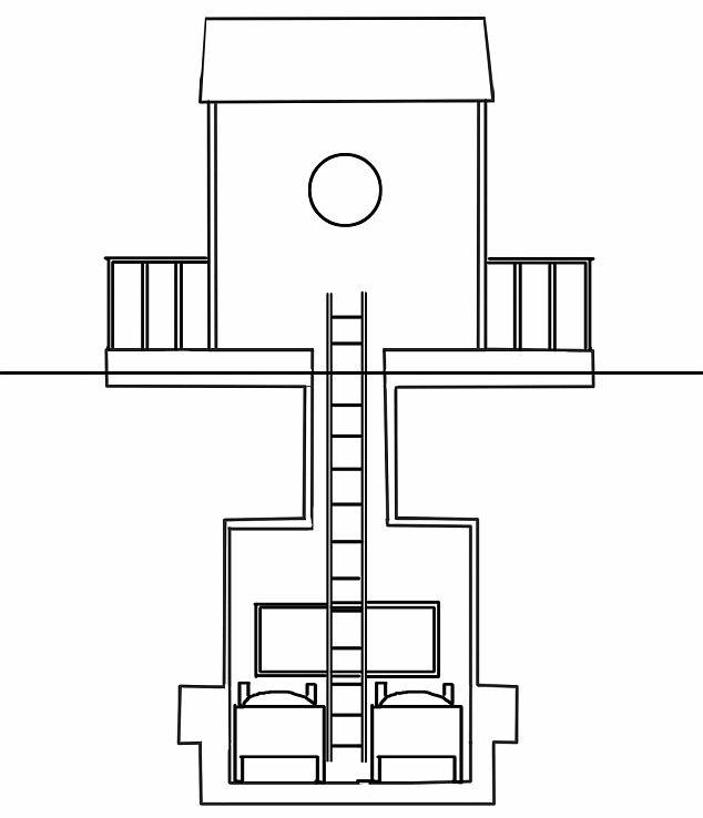 With a small top section, and a lower living area ten feet below the surface, this unique hotel destination attracted thousands of residents since opening in 2000.