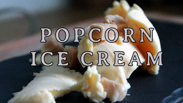 3.) Popcorn Ice Cream