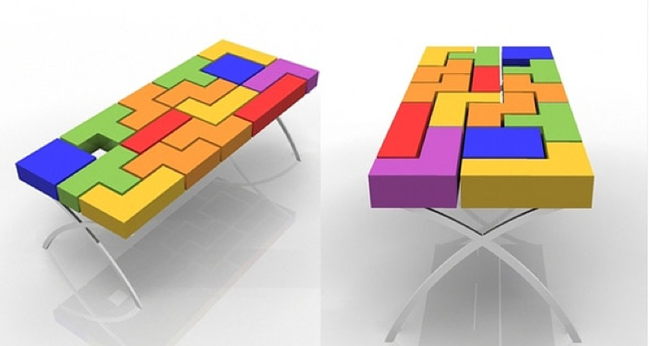 18.) Tetris Table