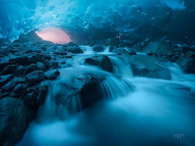 6.) Mendenhall Glacier, Alaska, USA