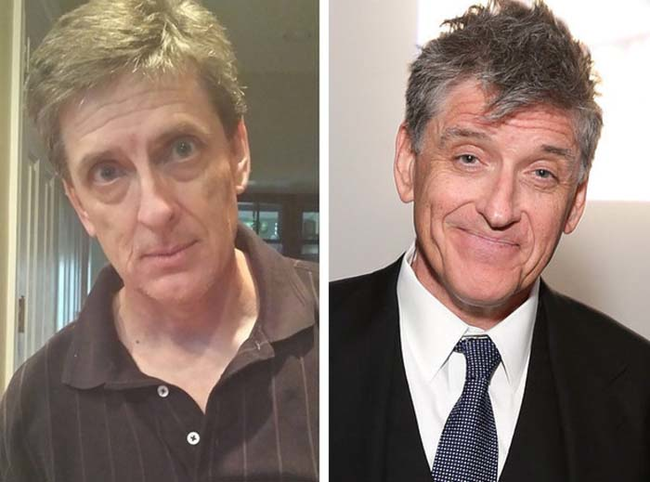 3.) Looks just like: Craig Ferguson.