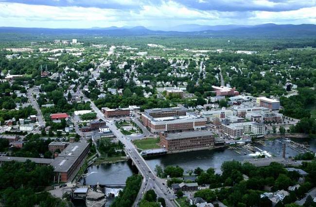 Here is Winooski as it stands today. I think a dome would have ruined the view.