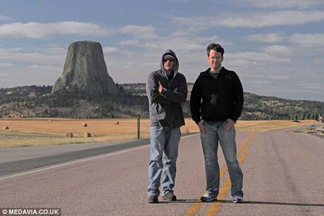 Tod, 43, (left) and Justin, 38, (right) are both slowly losing their eyesight to Choroideremia, a degenerative disease that eventually leaves the sufferer blind. Tod still has half of his vision, while Justin only has about 15 percent of his vision left. They both experience tunnel vision.