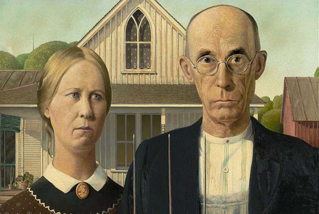 5.) American Gothic.