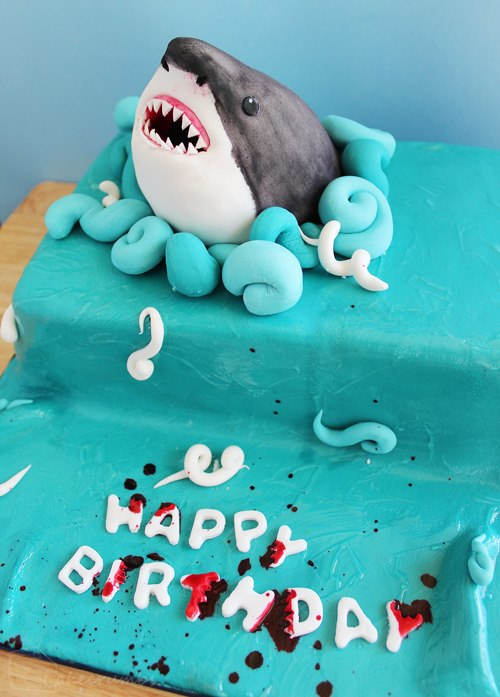 15.) Shark attack!