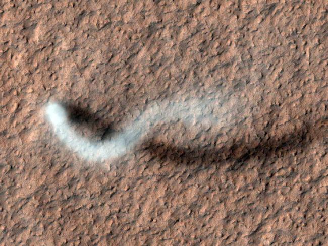 A martian dust devil.