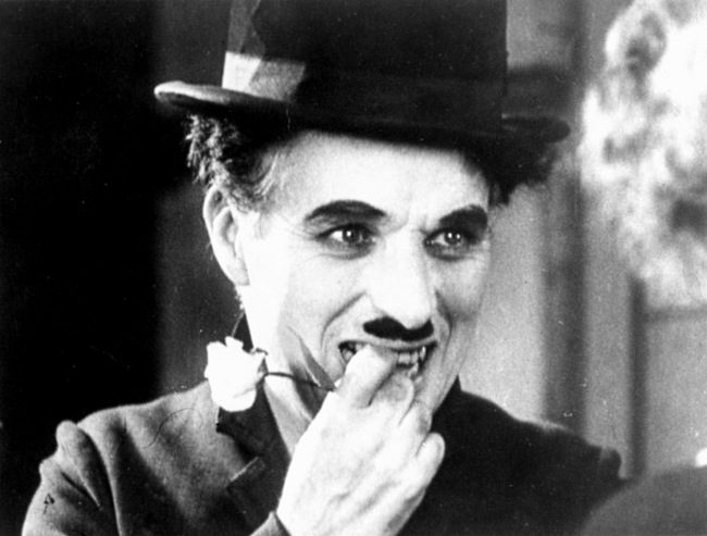 13.) Charlie Chaplin once entered a Charlie Chaplin look-alike contest and came in 3rd.